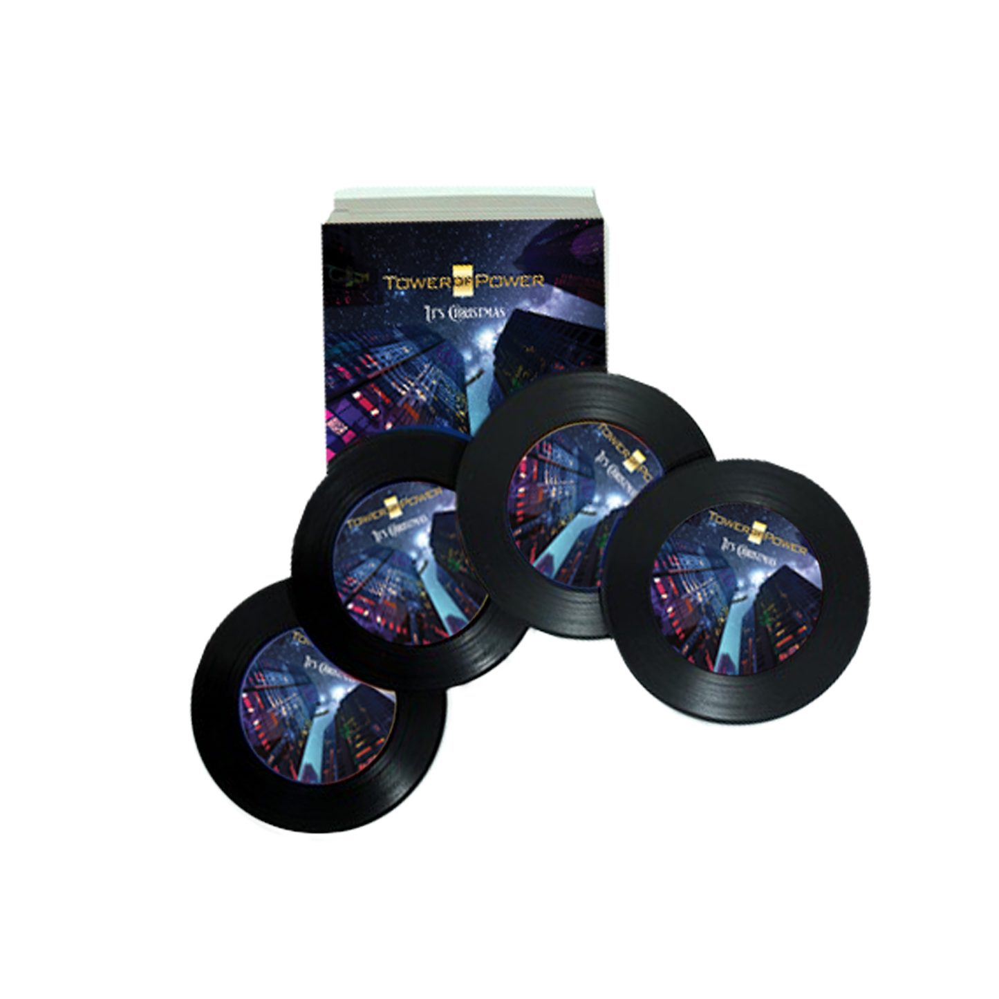 "It's Christmas" Coaster Set