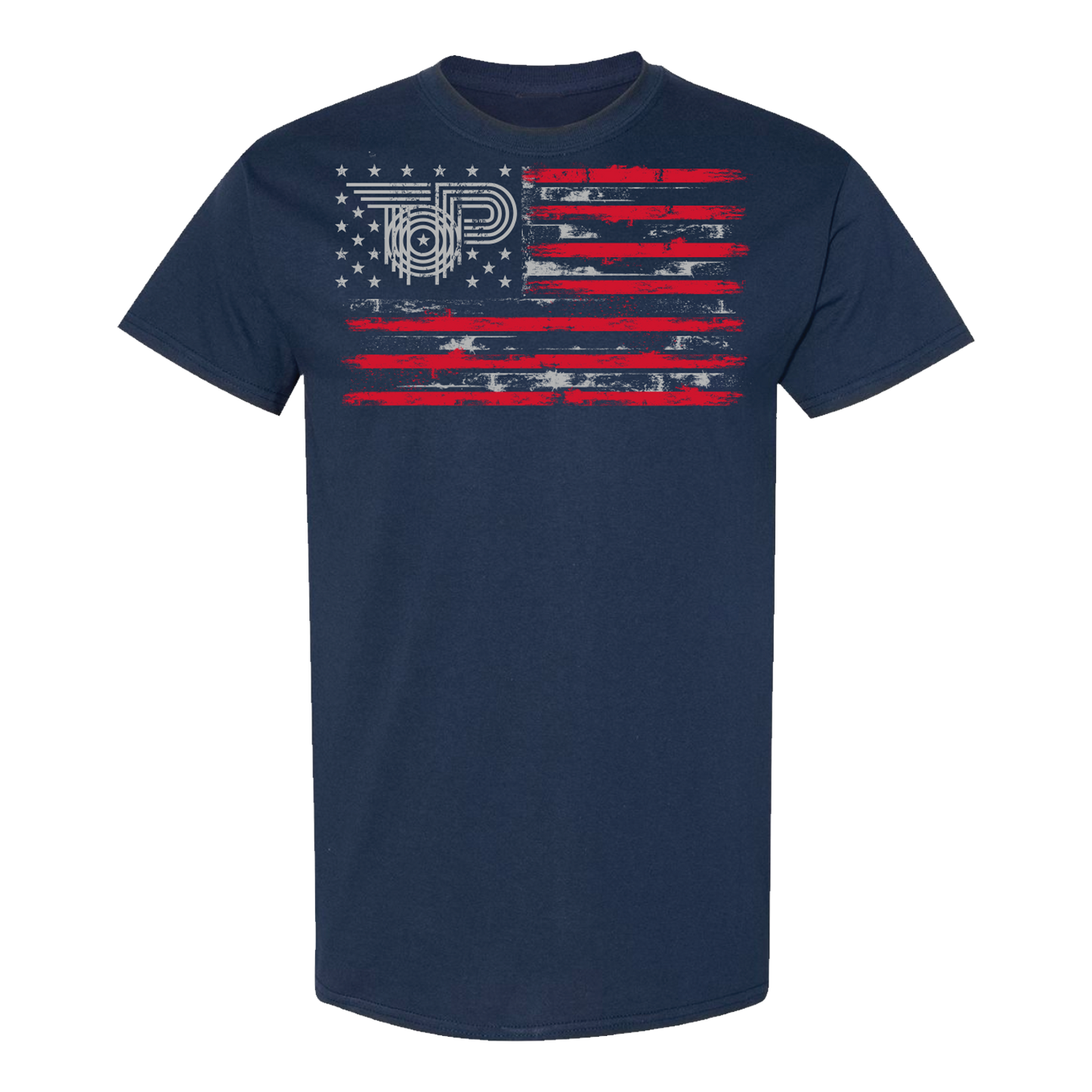 Mens TOP Flag tee Navy