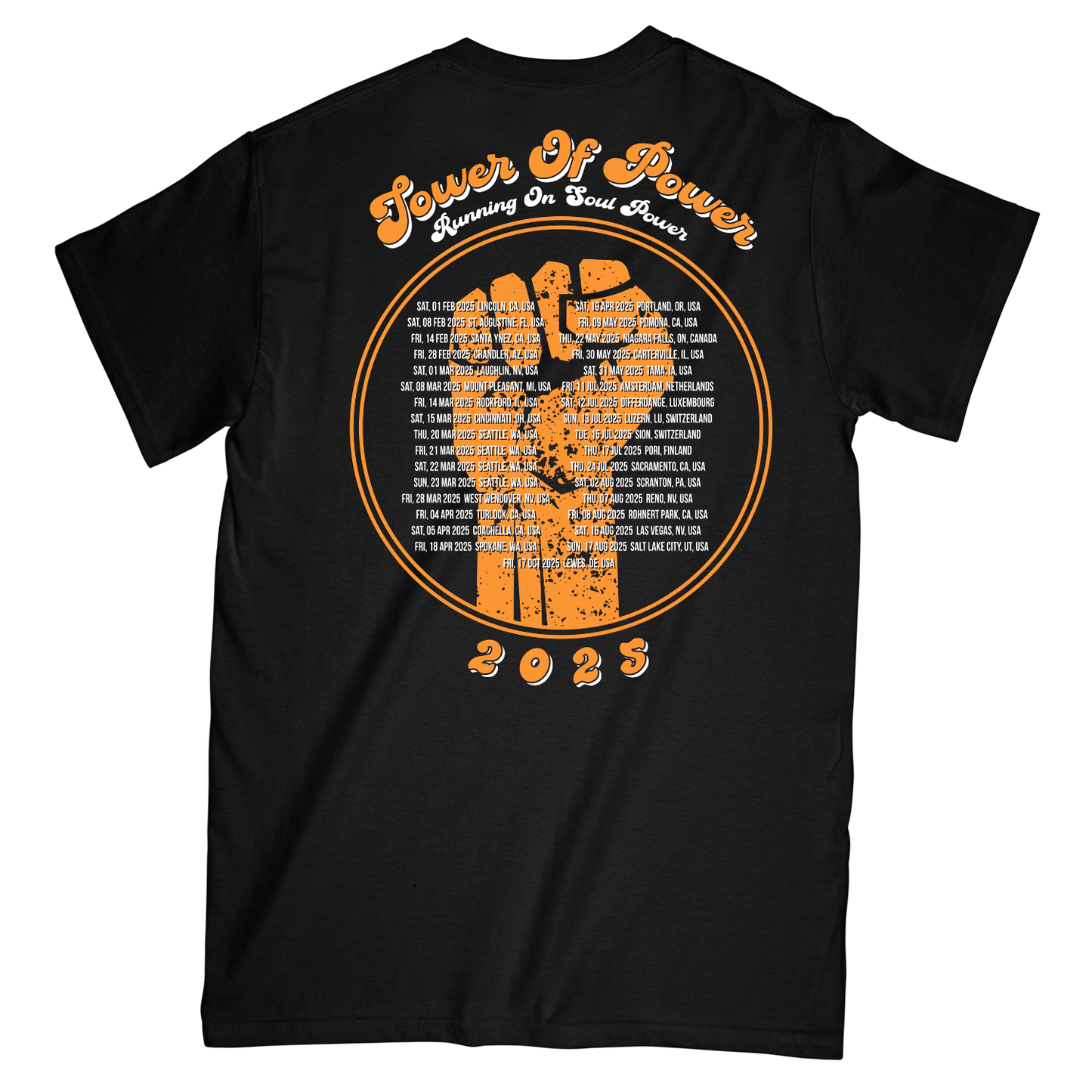 2025 Tour Soul Power Tee