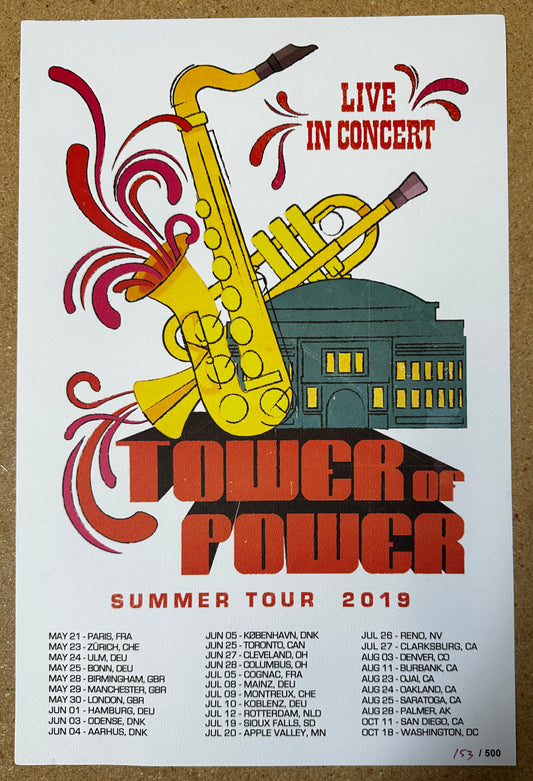 Summer Tour 2019 Poster